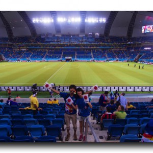 【W杯情報】「日本 × ギリシャ」現地で観戦してきました。