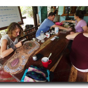 イグアナチョコレートの一日。