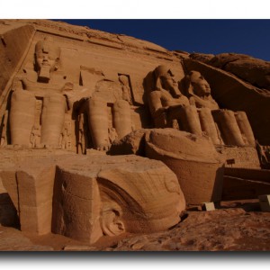 世界遺産の起源。アブシンベル神殿。