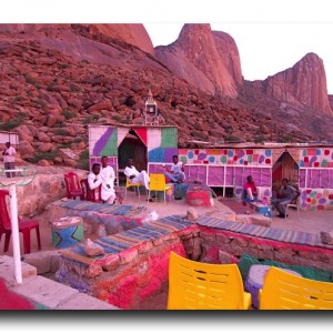 スーダンで人気ナンバーワンのハネムーンスポット。