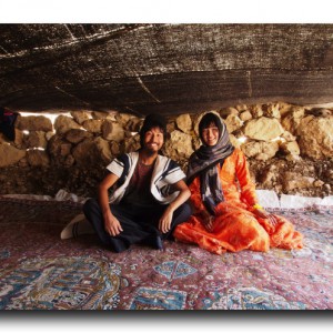 イランの遊牧民にごちそうを頂きました。そのお味は？