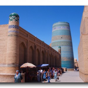 ウズベキスタンで一番良い街に一番最初に来てしまいました。